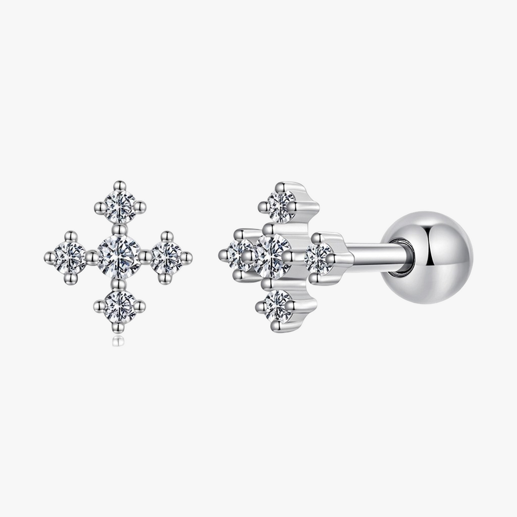 Stella Ball Back Earrings