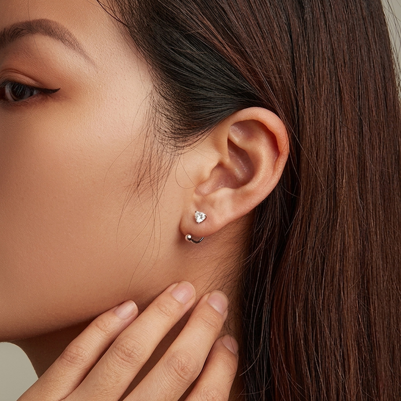 Helix Ball Back Earrings