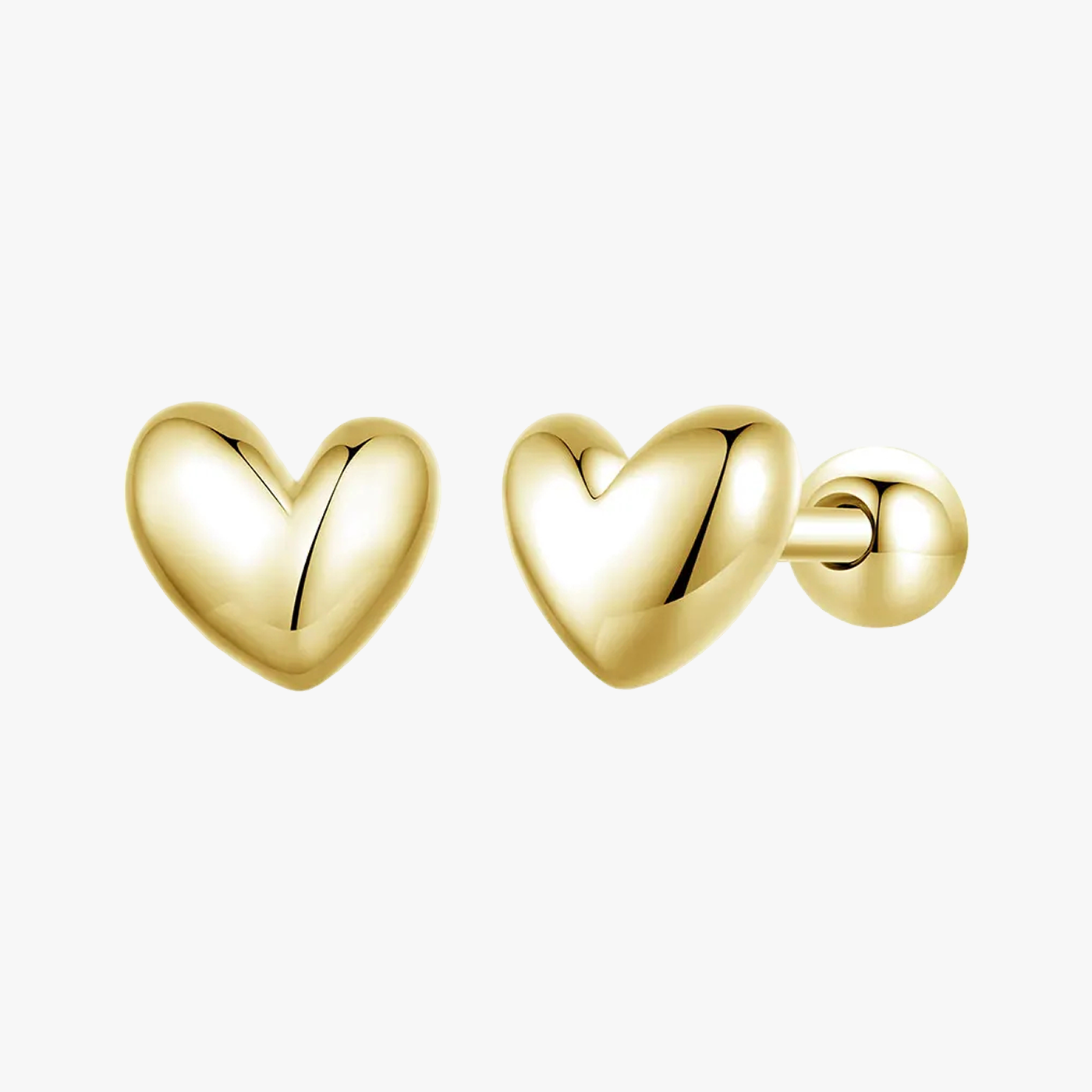 Amora Ball Back Earrings