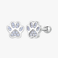 Pawie Ball Back Earrings